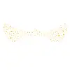 Adesivos de Tatuagem de Sardas Bronzeadas Transfronteiriços Europeus e Americanos Impermeáveis Glitter Estrela Borboleta Festa Palco Desempenho Adesivos de Sardas