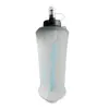 Amazon Deportes Aire Libre Botella de Agua Suave Plegable 500ml Botella de Agua Suave de TPU para Trail Running y Ciclismo