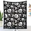 Manta para colorear de Halloween, manta colorida hecha a mano DIY, exclusiva hecha a mano transfronteriza