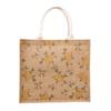 Bolso de Lino Estampado de Fábrica Original Bolso de Moda para Mujer Trabajo Compras Bolso de Yute Estudiante Bolso para Llevar Libros