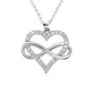 Collares de Corazón de Alta Gama Más Vendidos Transfronterizos Europeos y Americanos, Accesorios con Temática de Amor, Joyería al por Mayor, Joyería Meilong del Condado de Hefeng