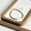 Pulsera de Cuentas de Cristal de Piedra Natural Maillard Otoño e Invierno Personalizada Combinable Diseño Nicho Regalo de Vacaciones Joyería de Mano