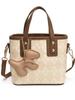 Bolso de Mujer de Gama Alta con Bloques de Color de Nicho 2026 Nuevo Elegante Versátil Bolso Cruzado Super Moderno Bolso de Mano Bolso Tote Tipo Cubo