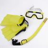Gafas de buceo para niños, traje de snorkel, máscara, gafas de natación, equipo de respiración, zapatos de rana, aletas, de 5 a 12 años