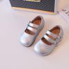 Zapatos de Cuero para Niños Zapatos Suaves para Bebé Estilo Princesa Zapatos Individuales para Niños y Niñas Nuevo Estilo Primavera y Otoño 2025 Zapatos de Baile para Niñas Pequeñas
