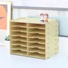Estante de Archivero de Papel A5 Multicapa Carpeta Documentos Escritorio Suministros de Oficina Estudiante Estante de Almacenamiento de Recibos