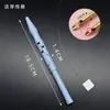 Bolígrafo de Aguja Perforada Ajustable de 4 Niveles para Manualidades con Hilo, Aguja Perforada de Plástico para Herramientas de Bordado con Aguja Perforada DIY