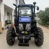 Trator Leyvo M1204-5X2 com tração nas quatro rodas para recuperação de terras, aração profunda, sulcamento e operações multifuncionais, com garantia nacional
