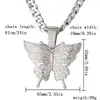Colgante Exagerado de Diamantes Completos Hip-Hop Europeo y Americano, Collar de Aleación Nk Transfronterizo, Cruz Incrustada de Diamantes, Estrella Radiante de Dólar, Chapado en Oro