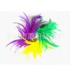 Adereço de cabeça de penas do Carnaval do Brasil Faixa de cabeça de princesa Adereço de cabeça com glitter Suprimentos para festa Adereço de cabeça de penas tricolor