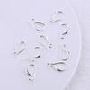 Cobre Galvanizado en Oro Real de 18K Gancho para Oreja en Forma de S Gancho para Arete Semiterminado Aretes Hechos a Mano Aretes DIY Accesorios de Joyería