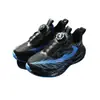 Tallas 33-38, en stock: Zapatos deportivos de cuero de microfibra para niños, zapatos para correr, suela ligera de EVA, zapatillas deportivas para niños mayores, modelo 6688