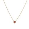 Collar Corazón Nuevo Europeo y Americano Moda Trendy para Mujer Celebridad de Internet Diseño Nicho Sentido Personalidad Simple Amor Luz Lujo Collar