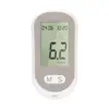 Glucómetro transfronterizo para personas de mediana edad y mayores, tiras reactivas, lanceta para extracción de sangre G058, detector de diabetes bilingüe