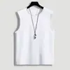 Chaleco para hombre de moda de verano para exteriores, camiseta sin mangas deportiva, moderna, holgada, para estudiante, Ins, chaleco sudoroso, chaleco casual para niños
