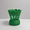 Porta-canetas criativo em formato de peteca, ornamento de mesa para organização, material de escritório, organizador de pincéis de maquiagem