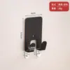 Gancho Adhesivo Fuerte de Acero Inoxidable Sin Taladro Montaje en Pared Gancho de Carga Cocina Baño Detrás de la Puerta Gancho Adhesivo Metálico Adicional Venta al por Mayor