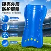Joelheiras de futebol no atacado, ocas e respiráveis, equipamento de proteção especializado para competição e treinamento de adultos, caneleiras infantis