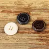 Botones irregulares, de forma única, minimalistas, envejecidos, de resina engrosada, accesorios de alta gama para decoración de vestidos, suéter, cárdigan de algodón y lino