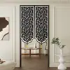 Cortina de Meio Porta Cortina de Divisória Luxo Leve Quarto Sala de Estar Entrada Cozinha Sem Furos Cortina Doméstica Novo Estilo 2025 Novo Estilo