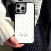 Funda de teléfono estilo coreano del mismo estilo que el influencer con alas de estrella de cinco puntas blancas para iPhone18pro Funda de cristal esmerilado para Apple 17