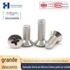 Aço inoxidável 304 cruz embutida semi-contra-afundado parafusos da máquina da cabeça, parafusos cruzados atacado