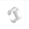 Anel Liso Largo Irregular S925 em Prata Esterlina para Mulheres, Simples e Requintado, Acessório de Anel Aberto Versátil