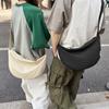 Bolso de bola de masa de moda estilo Hong Kong 2023, nuevo bolso de verano para parejas, bolso bandolera informal japonés de gran capacidad.
