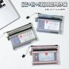 Portatarjetas Todo en Uno para Viajes, Tarjeta de Embarque, Documentos, Cambio, Equipaje de Mano, Funda Protectora para Tarjeta de Identificación, Bolsa de Malla de Almacenamiento, Portátil