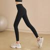 Calça de Pilates Fitness Yoga Cintura Alta Roupa Exterior Controle da Barriga Calça Tubarão Bumbum Levanta Feminina Calça Longa Roupa Exterior Leggings Esportivas