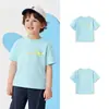 [Balaone] Camiseta de Manga Corta Balabala Baby para Niños y Niñas 2026 Nuevo Verano Algodón Puro Absorbe la Humedad Secado Rápido Top