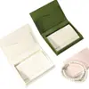Caja de Papel con Textura para Guardar Joyas, Caja con Cajón para Anillos, Caja para Pendientes, Pulseras, Colgantes y Collares, Caja de Empaque para Joyería, Lujo Ligero