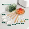 Nova Caixa de Armazenamento de Hashis Montada na Parede Suporte Drenante para Hashis para Cozinha Doméstica Prateleira para Utensílios de Mesa Sem Furos Gaiola para Hashis