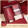 Conjunto de presente de casamento de camélia Produtos acabados para enviar aos convidados e madrinhas Caixa de presente de retorno Advanced Sense Presentes pequenos práticos