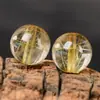 Cristal Amarillo Natural Torre Cuentas Sueltas Pulsera de Cristal Citrino Ojo de Tigre Dorado Topacio Cristal Dorado con Inclusiones Doradas Cuentas Manuales para DIY