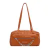 Bolsa pequena quadrada texturizada estilo coreano para mulheres no atacado, novo modelo de verão 2026, cor sólida, bolsa de ombro de luxo leve, bolsa de axila para o dia a dia