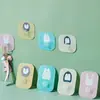 Gancho Fuerte de Cristal sin Clavos, sin Rastro, Trasero de Puerta, Cocina, Impermeable, Pegajoso, Transparente, Creativo, para Abrigos, Gancho de Enchufe