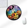Serie de Halloween Creativa de Dibujos Animados Redonda Gruesa Oficina Estudio Escritorio de Computadora Alfombrilla Pequeña Popular Transfronteriza Mouse Pad