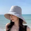 Novo Chapéu de Sol com Proteção para Rosto e Pescoço de Seda Gelada para Primavera e Verão, Chapéu de Sol para Lazer ao Ar Livre, Lenço com Proteção UV