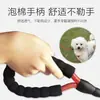 Suministros para Mascotas Correa Reflectante Multicolor Cuerda Redonda de Nylon Correa para Perro Antiexplosión de Tamaño Grande y Mediano con Mango de Espuma
