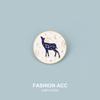 Broche Baleia Alce Masculino e Feminino Fofo Insígnia Japonesa Desenho Animado Alfinete Fivela Acessórios Simples Personalizados da Moda que Combinam com Tudo