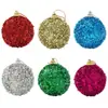 Bolas de Natal Espuma Guirlanda de Natal Decorações Pingentes para Árvore de Natal Suprimentos para Pendurar no Telhado de Natal Bolas Lantejoulas