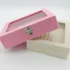 Caja de Almacenamiento de Joyas de Terciopelo de Gran Capacidad Caja de Almacenamiento de Joyas Caja de Almacenamiento para Pendientes Pendientes Anillo Caja a Prueba de Polvo de Gama Alta