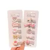 Pinzas para el Cabello de Niña, Lindas Pinzas para el Cabello de Bebé Princesa, Accesorios para el Cabello para Niñas, Nuevos Adornos para el Cabello Dulces y Modernos de Conejo y Gato