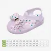 Sandálias Infantis Snuffy Sapatos de Gelatina Bolinhas Verão Menina Desenho Animado Princesa Dopamina Praia Sandálias de Bebê
