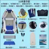 Botes de goma con fondos duros engrosados y diseño resistente al desgaste, kayaks, aerodeslizadores, botes de asalto, botes de pesca, botes salvavidas plegables para dos personas