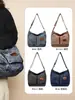 Estilo casual transfronterizo mezclilla 2026 otoño nuevo bolso cruzado para mujer bolso de mano tipo tote vintage desgastado para el día a día