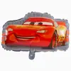 Carro McQueen Trem Thomas Balão de Alumínio Layout de Festa de Aniversário Mini Balão de Filme de Alumínio