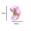 Cabeça de flor de cymbidium simulada cabeça de magnólia pessoas minoritárias DIY cocar grampo de cabelo caixa de presente combinando acessórios de grampo de cabelo decorativos