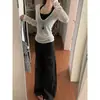 Conjunto de Roupa de Praia Protetora do Sol de Verão com Top Vazado para Mulheres, Nova Camiseta Outerwear de Corte Justo, Conjunto Casual de Duas Peças com Regata